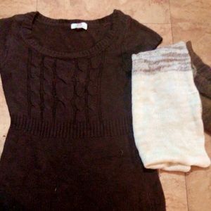 Woman’s dress and scarf